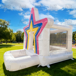 White Star Commercial Grade PVC Inflatable Castle <b>Small</b> House for Toddlers Playground Bouncing Inflatable House Commercia - Product Image 3