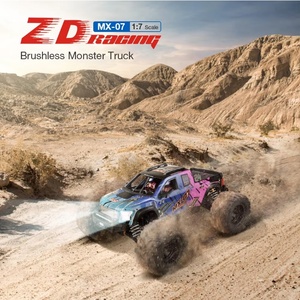 Monster Truck RC ZD Racing MX-07 Escala 1:7 Brushless 4WD Chasis <span class=keywords><strong>de</strong></span> Metal CNC Compatibilidad con LiPo 8S 80km/h Amortiguadores Hidráulicos <span class=keywords><strong>de</strong></span> Aluminio - Product Image 2