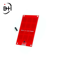 Teclado táctil capacitivo MPR121, interfaz I2C, Sensor táctil capacitivo, teclado, 12 botones, módulo de Sensor para Arduino