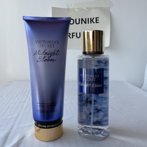VS Midnight Bloom, Loción Corporal de 236 ml, Spray Corporal de 250 ml, <span class=keywords><strong>Victoria</strong></span>'<span class=keywords><strong>s</strong></span> <span class=keywords><strong>Secret</strong></span>, Perfume Original al por Mayor, Set de Loción y Spray Corporal - Product Image 1