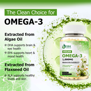 Gélules de vitamines Omega 3 pour la santé vaginale, marque privée, enrichies en graisses totales, pour une meilleure santé osseuse et un équilibre sain. - Product Image 4