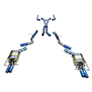 Système d'échappement haute performance Plug and Play pour Mercedes-Benz 2019 <span class=keywords><strong>AMG</strong></span> <span class=keywords><strong>GT</strong></span> <span class=keywords><strong>63</strong></span> <span class=keywords><strong>S</strong></span> 4.0 en alliage de titane, silencieux arrière puissant - Product Image 1