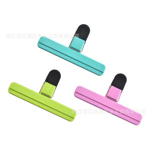 Clips de sellado para bolsas de plástico reutilizables de calidad alimentaria, para refrigerios, a prueba de humedad, tamaños grandes y pequeños, uso doméstico - Product Image 5
