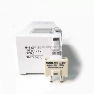FDS/DZE dentiste Instruments dentaires Source de lumière lampe 24V150W projecteur ampoule halogène 64643/5974 - Product Image 6