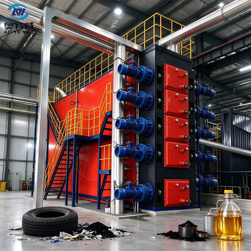 Recycle Reactor Budget Friendly Waste Plastic Items Waste Tires Residential Waste Into ...