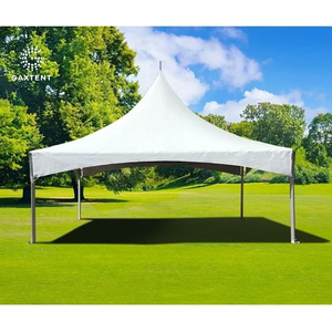 Carpa Gaxtent de 20 pies x 20 pies (6 m x 6 m) con Estructura de Cables Cruzados, Tela de PVC Impermeable, Carpa para Eventos y Fiestas al Aire Libre, Gaxtent 20 - Product Image 5