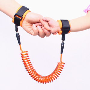 สายรัดข้อมือป้องกันเด็กหาย – สายรัดนิรภัยสำหรับเด็กแบบปรับได้, สายรัดข้อมือสำหรับผู้ปกครองและเด็ก – ป้องกันการวิ่งออกทางไปข้างหน้า, ช่วยให้เด็กไม่หลงทาง - Product Image 1
