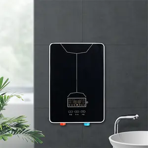 Portable Tankless Bathroom Faucet Hot And Cold Water Faucet Instant Electric Water Heater With Shower Head