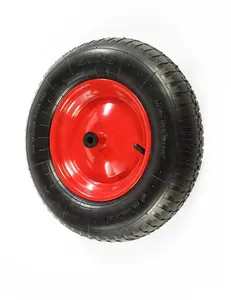 14" pneumatic Wheelbarrow Replacement Tire & Wheel 3.50-8 3/4" 5/8" Bearing