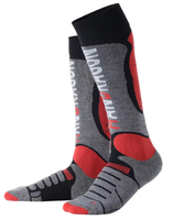 Chaussettes de sports de plein air unisexes respirantes à séchage rapide Chaussettes de randonnée de ski-Vente en gros