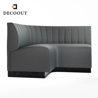 Banquette de restaurant personnalisée de haute qualité, ensemble de canapés, sièges de stand pour café, meubles de restaurant, stand