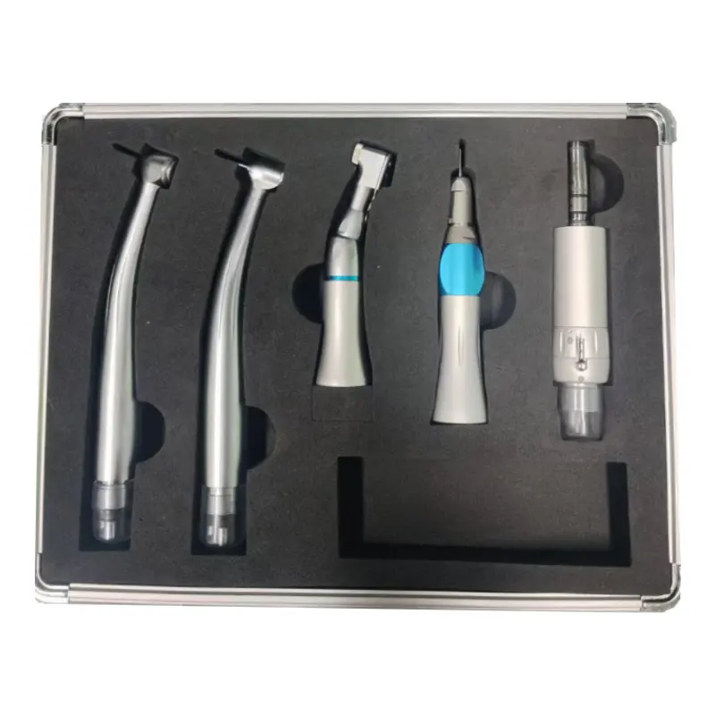 Set di Handpiece Kit ad alta e bassa velocità per quarti dentale Spray