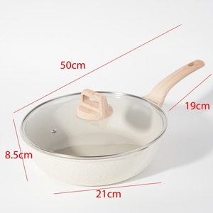 Bán Chạy Nhất Năm Mảnh Không Dính Chảo Đặt Magnetite Gas/Bếp Phổ Ứng Dụng Điện Nấu Ăn Đồ Dùng Kit Cho Hộ Gia Đình - Product Image 5