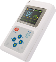Oxymètre de pouls vétérinaire portable de haute qualité, à bas prix, avec affichage couleur 24h/24, électrocardiogramme dynamique et facile à utiliser