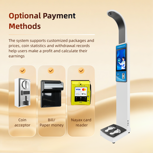 Pèse-<span class=keywords><strong>personne</strong></span> à monnayeur 19 pouces avec paiement par carte - Product Image 1