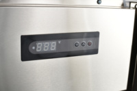 Comptoir Refroidisseur En Acier Inoxydable 2 Portes Sous Comptoir Cuisine Réfrigérateur Comptoir Table De Préparation Réfrigérateur pour Restaurants Cuisines