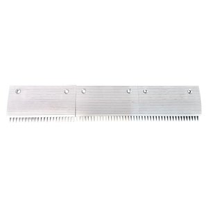 Plaque de peignes d'<span class=keywords><strong>escalator</strong></span> moderne en métal à 24 dents pour immeuble de bureaux Chine - Product Image 4
