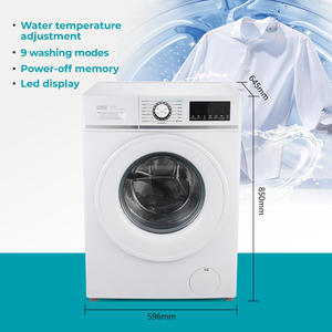 WINNING STAR ST-XQG100DP <span class=keywords><strong>Machine</strong></span> à <span class=keywords><strong>laver</strong></span> à chargement frontal entièrement automatique avec écran LED intérieur en acier inoxydable 220-240V - Product Image 5