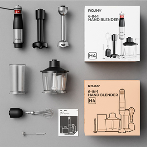 Mixeur-<span class=keywords><strong>Blender</strong></span> 1200W, 18000 tr/min, <span class=keywords><strong>avec</strong></span> récipients de 600 ml/800 ml, 4 lames, sans BPA, accessoires compatibles lave-vaisselle - Product Image 5