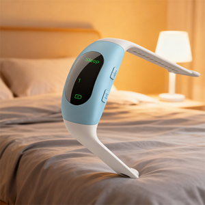 Alat terapi mikro tidur cerdas portabel, alat terapi mikro genggam nyaman dapat diisi ulang 100-300mAh anti-penuaan Hidup penyimpanan 6 bulan - Product Image 3