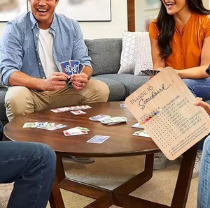 Pafu 2025 <strong>Wooden</strong> Score <strong>Board</strong> with 8 Colored <strong>Pegs</strong> Eco-Friendly Phase 10 Card Game Tracker Fun for the Whole Family - Product Image 6