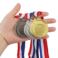 Médaille sportive personnalisée en alliage de zinc moulé sous pression, forme coquillage, plaqué or, avec logo personnalisé, pour événements 5K et musique de plage, directement de l'usine OEM/ODM