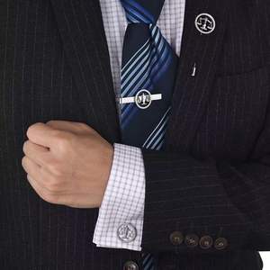 Broche Masculino de Acero Inoxidable, Símbolo de la Balanza de la Justicia, Accesorio Chapado para Abogados y Bodas - Product Image 5