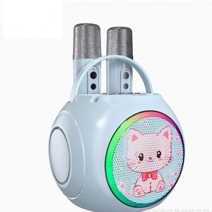 Microphone De Karaoké Sans Fil, Microphone De Karaoké Pour Enfants Avec Lumières Led Et