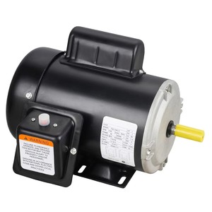 มอเตอร์ AC เฟสเดียว TEFC Nema ขนาดเฟรม 56 ความเร็วรอบ 1725 รอบต่อนาที 115/208-230V 1-1/2 แรงม้า ประสิทธิภาพ IE2 ฐานเหล็กม้วนแบบยืดหยุ่น - Product Image 1