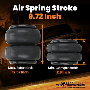 <span class=keywords><strong>MaXpeedingrods</strong></span> Factory 2X Suspension pneumatique universelle robuste avant et arrière pour Dodge Ram Ford pour la plupart des camions, fourgonnettes et SUV - Product Image 5