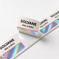 Fabricant d'autocollants holographiques anti-contrefaçon personnalisés, étiquettes numériques holographiques laser recyclables écologiques personnalisées