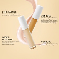 Nouveau maquillage imperméable sous les yeux, correcteur liquide haute définition, couverture complète, correcteur hydratant sans cruauté, marque privée