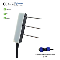 Capteur de température et d'humidité du sol CE IP68 SID12 à bas prix en Chine avec 4G MQTT JSON pour Rockwool et Coco