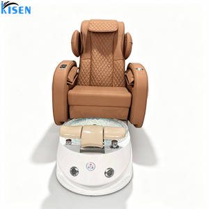 เก้าอี้นวดทำเล็บมือ-เล็บเท้าไฟฟ้า KISEN รุ่น Professional Modern Luxury Reclining สำหรับร้านเสริมสวย พร้อมฟังก์ชั่นสปาเท้าแบบ Human Touch - Product Image 1