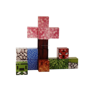 Thế giới của tôi 100pcs khối xây dựng từ khối lập phương khối thiết lập - Product Image 2