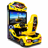 Volant de course en métal LECHUANG pour simulateur de jeu, machine d'arcade, siège de voiture, centre de divertissement intérieur, usage familial, 110/220V
