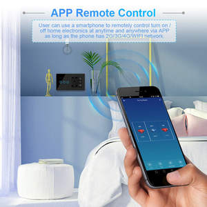 DUOMEI Prise murale intelligente Zigbee/Wifi pour la maison, prise et interrupteur Tuya, normes US, UK, EU avec 2 prises AC et 2 ports USB A - Product Image 6