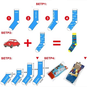 Chaussettes de sport personnalisées à faible MOQ, confortables, en gros, avec logo personnalisé, unisexes - Product Image 4