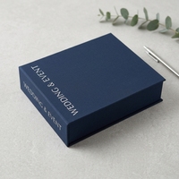 Caja de Regalo de Lino, Cajas Coloridas para Presentación de Fotografía Artística, Estudio Fotográfico, Estuche de Entrega de Fotos, Organizador Neutral, Empaque para Clientes