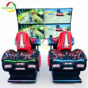 เครื่องเกมแข่งรถอาร์เคดจอคู่ Furious Speed DX สี่จอ แบบหยอดเหรียญ สำหรับ 2 ผู้เล่น - Product Image 3