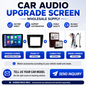 Stereo <span class=keywords><strong>2</strong></span> + 64g 13.0 Android pannello autoradio GPS navigazione Carplay Multimedia Player CN326 4 Core universale semplice Soft & KS 9" - Product Image 2