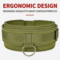 Ceinture de musculation personnalisée pour haltérophilie, vente en gros, ceinture de soutien ajustable pour la gym