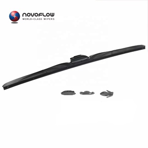 NOVOFLOW - Escobillas Limpiaparabrisas Híbridas Universales para Modelos de Automóviles Jeep, Compatibles con Jeep Wrangler III [JK] 2007-2018 Grand Cherokee 1991-2026 - Product Image 1