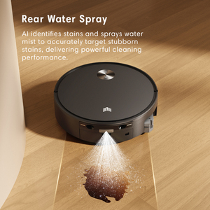 Mini Mopa Inalámbrica Automática para Limpieza de Pelo de Mascotas y Control por Voz, Limpiador de Alfombras Robótico, Robot Aspirador - Product Image 2