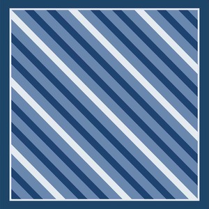 Écharpe en polyester à rayures diagonales minimalistes 70*70cm, carrée, pour femmes, pour le bureau, tous les jours, à porter avec tout - Product Image 4