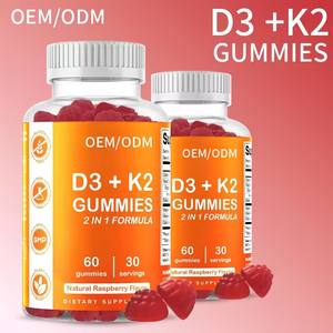Gomas de Vitamina D3 K2 OEM, Suporte à Saúde Imune, Absorção de Cálcio e Densidade Óssea - Product Image 4