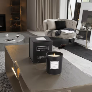 Venta al por mayor de velas perfumadas de lujo con etiqueta privada de alta calidad de cera de Palma y parafina para bares y fragancias para el hogar - Product Image 4