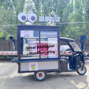 Camion de nourriture rapide personnalisé avec cuisine complète, chariot à café électrique, camion à café Piaggio, tricycle, petit chariot de nourriture - Product Image 4