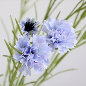 Single <strong>Stem</strong> 3-Head German National Flower for Home Decor Nordic Style Artificial Yarrow Flower - Product Image 4