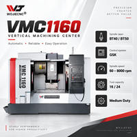 Centre d'usinage vertical CNC de précision WOJIE VMC1160 pour le perçage et le fraisage